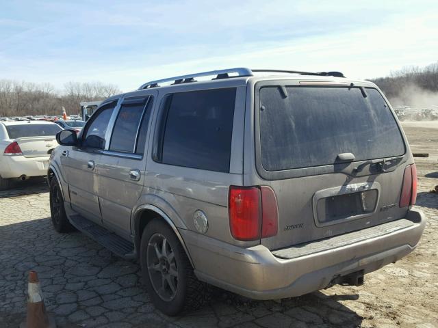 5LMPU28A5YLJ10895 - 2000 LINCOLN NAVIGATOR 棕色 照片 3