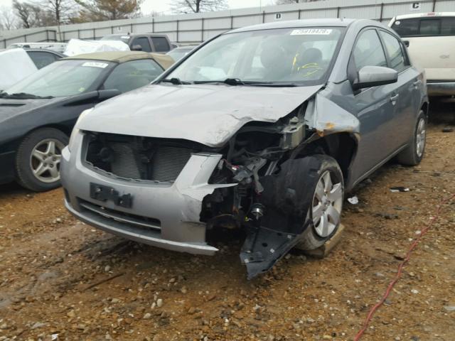 3N1AB61EX8L674590 - 2008 NISSAN SENTRA 2.0 GRAY photo 2