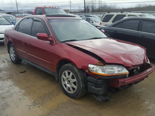 1HGCG66832A019858 - 2002 HONDA ACCORD EX MAROON photo 1