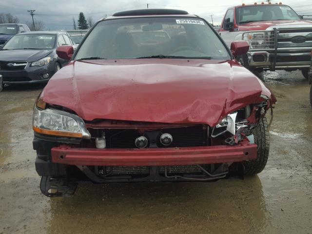 1HGCG66832A019858 - 2002 HONDA ACCORD EX MAROON photo 9