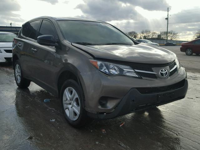 2T3BFREV4FW263841 - 2015 TOYOTA RAV4 LE BROWN photo 1