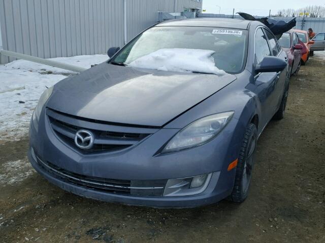 1YVHP82B595M05731 - 2009 MAZDA 6 S GRAY photo 2