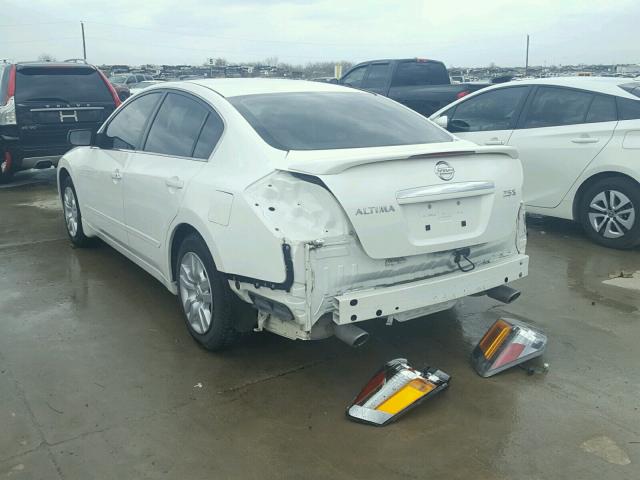 1N4AL21E89N456870 - 2009 NISSAN ALTIMA 2.5 WHITE photo 3