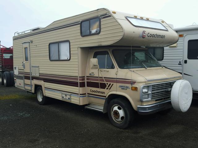 2GBJG31M1E4178758 - 1984 CHEVROLET G30 BEIGE photo 1