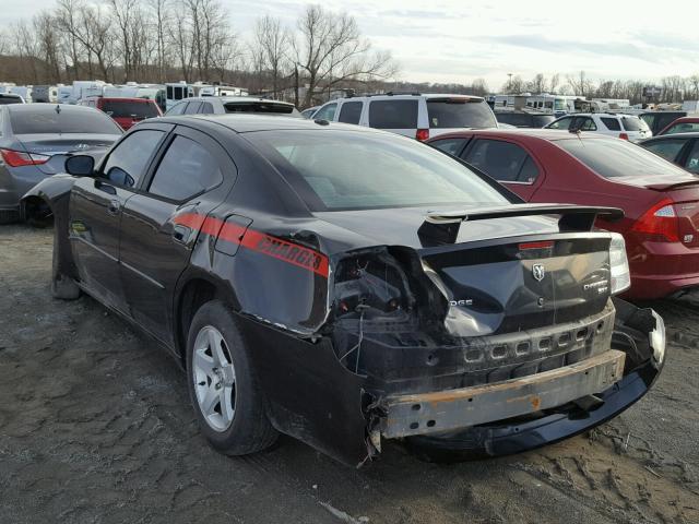 2B3CA3CV5AH243949 - 2010 DODGE CHARGER SX BLACK photo 3