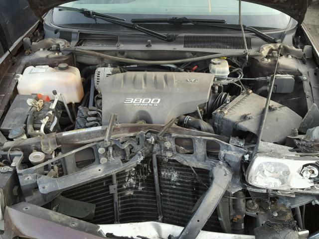 1G4HP54K214203520 - 2001 BUICK LESABRE CU BURGUNDY photo 7