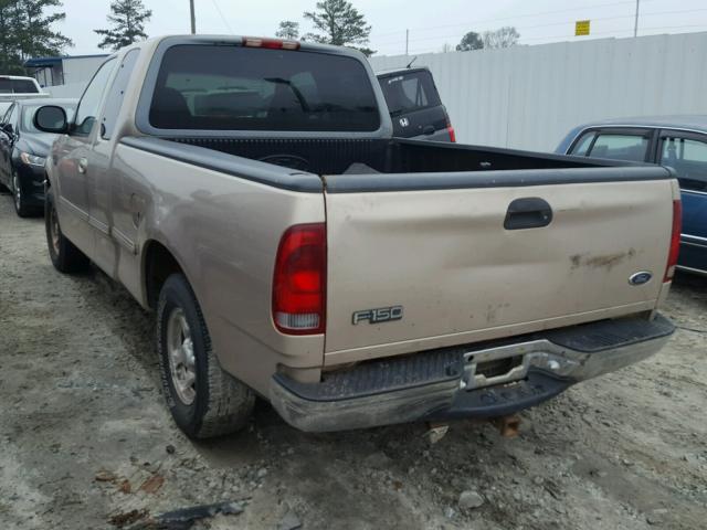 1FTZX17W8WNB37797 - 1998 FORD F150 TAN photo 3