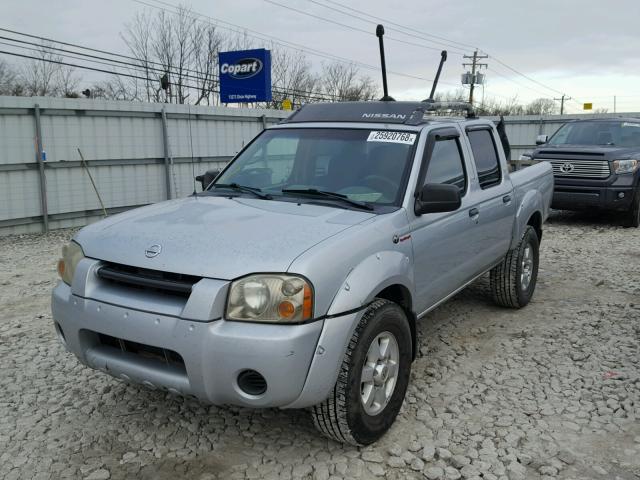 1N6MD27Y73C408475 - 2003 NISSAN FRONTIER C SILVER photo 2