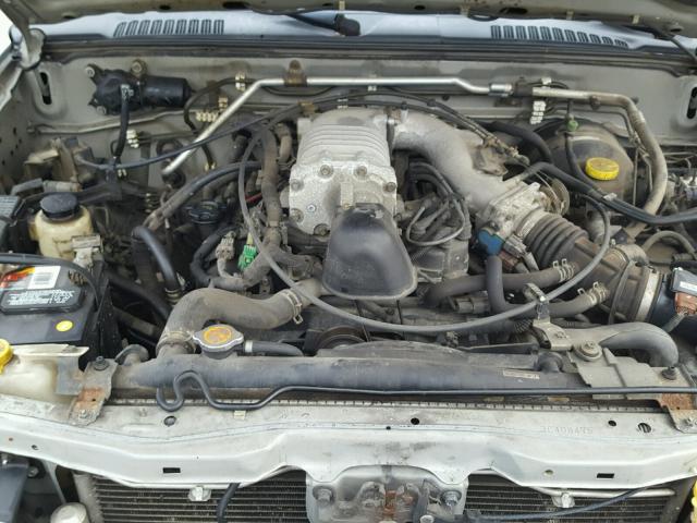 1N6MD27Y73C408475 - 2003 NISSAN FRONTIER C SILVER photo 7