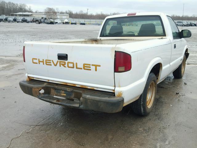 1GCCS145928180473 - 2002 CHEVROLET S TRUCK S1 WHITE photo 4