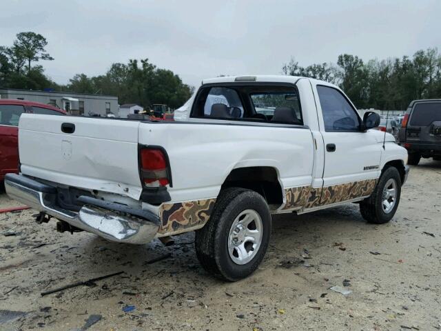 1B7HC16X3WS719356 - 1998 DODGE RAM 1500 TWO TONE photo 4