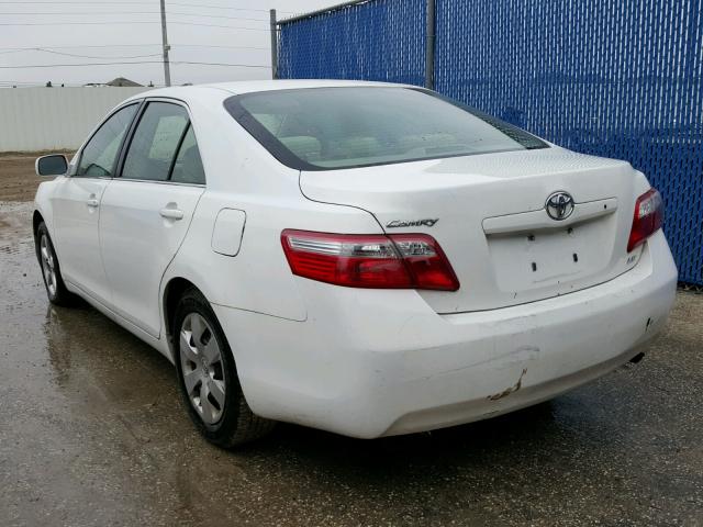 JTNBE46K973009407 - 2007 TOYOTA CAMRY NEW WHITE photo 3