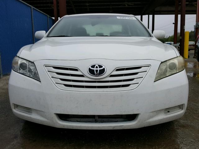 JTNBE46K973009407 - 2007 TOYOTA CAMRY NEW WHITE photo 9