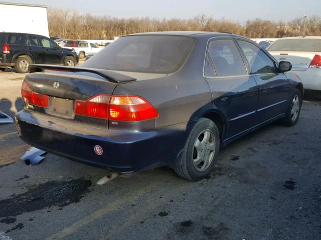 JHMCG5659YC007272 - 2000 HONDA ACCORD EX BLUE photo 4