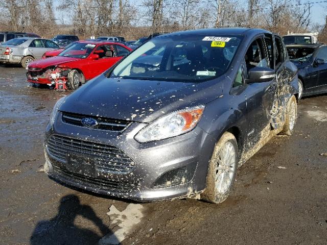 1FADP5AU5DL505103 - 2013 FORD C-MAX SE GRAY photo 2