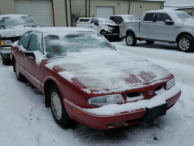 1G3HN52K8X4818241 - 1999 OLDSMOBILE 88 BASE RED photo 1