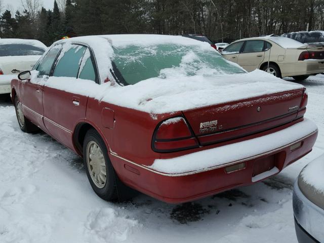 1G3HN52K8X4818241 - 1999 OLDSMOBILE 88 BASE RED photo 3