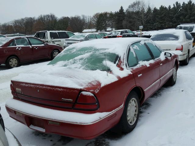 1G3HN52K8X4818241 - 1999 OLDSMOBILE 88 BASE RED photo 4