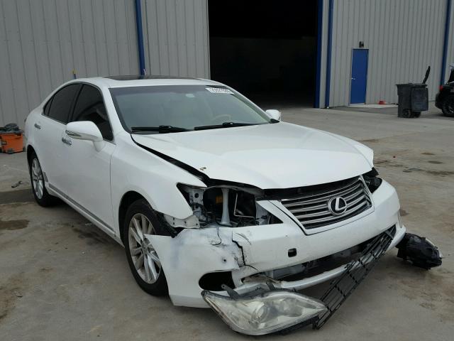 JTHBK1EGXA2396389 - 2010 LEXUS ES 350 WHITE photo 1