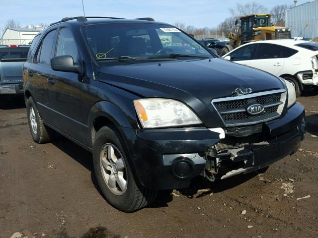 KNDJC733465603345 - 2006 KIA SORENTO EX BLACK photo 1