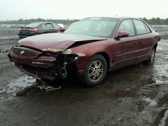 2G4WB55K811207247 - 2001 BUICK REGAL LS 勃艮第红 照片 2