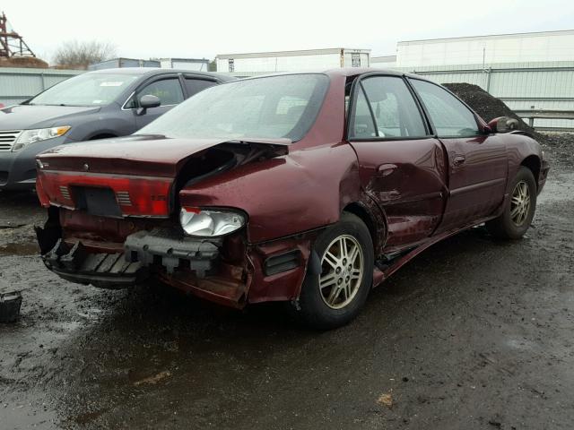 2G4WB55K811207247 - 2001 BUICK REGAL LS 勃艮第红 照片 4