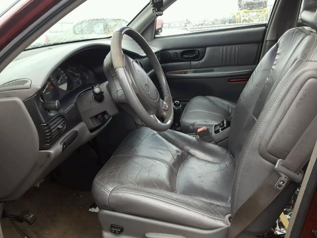 2G4WB55K811207247 - 2001 BUICK REGAL LS 勃艮第红 照片 5