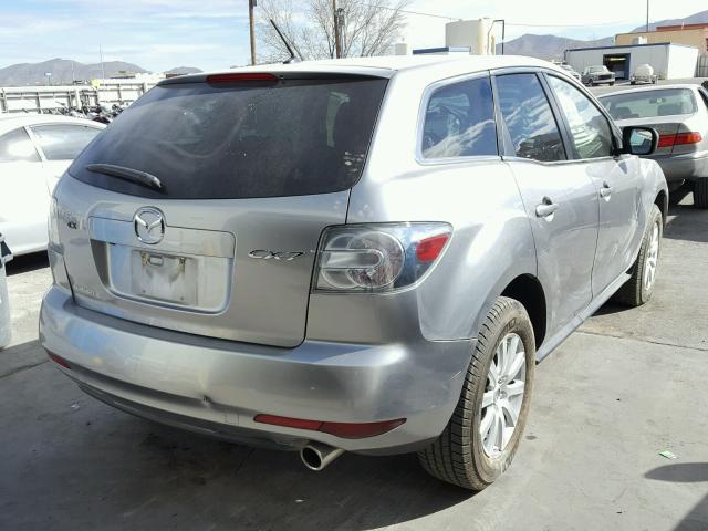 JM3ER2W50A0308272 - 2010 MAZDA CX-7 GRAY photo 4