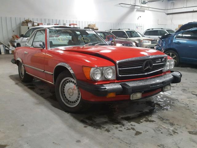 00010704412031787 - 1976 MERCEDES-BENZ 450SL RED photo 1