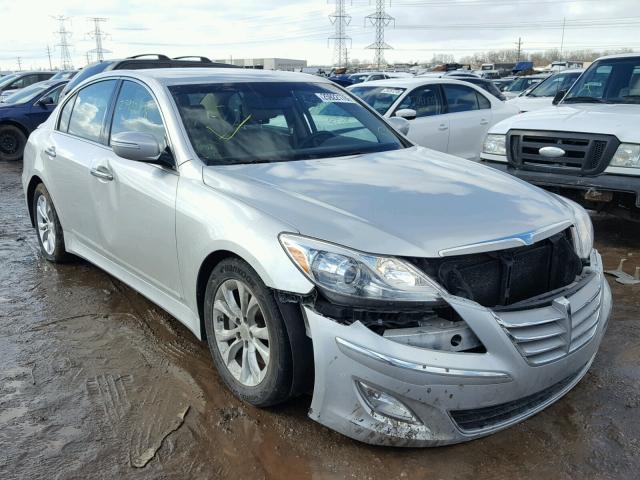 KMHGC4DD2CU192153 - 2012 HYUNDAI GENESIS 3. SILVER photo 1