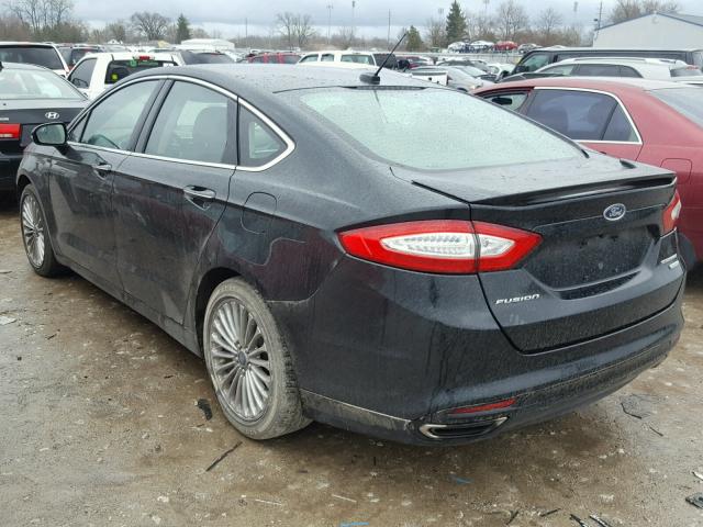 3FA6P0K94DR340944 - 2013 FORD FUSION TIT BLACK photo 3