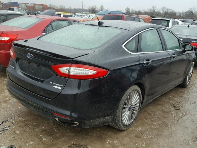 3FA6P0K94DR340944 - 2013 FORD FUSION TIT BLACK photo 4