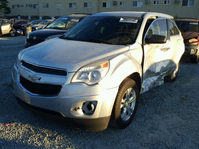 2GNALBEKXC1156046 - 2012 CHEVROLET EQUINOX LS SILVER photo 2