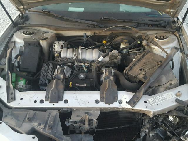 2G2WP522541352863 - 2004 PONTIAC GRAND PRIX SILVER photo 7