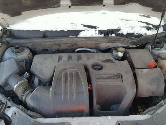 1G1AK55F177186215 - 2007 CHEVROLET COBALT LS SILVER photo 7