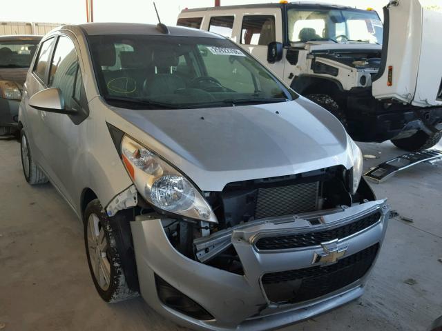 KL8CD6S93FC735796 - 2015 CHEVROLET SPARK 1LT Серебристый фото 1