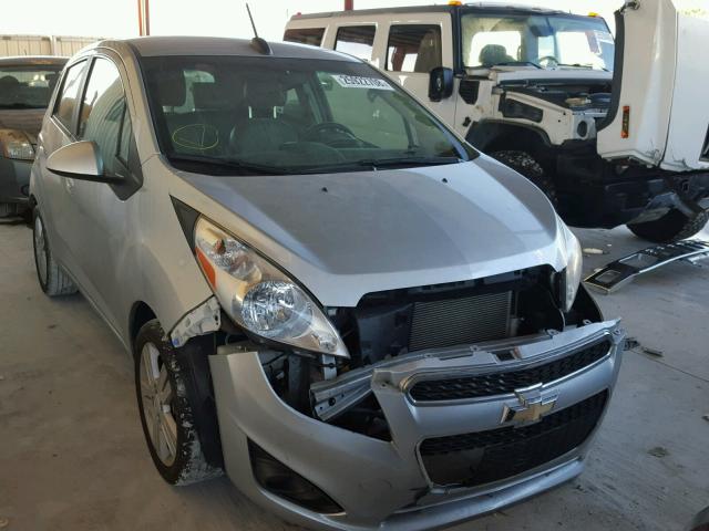 KL8CD6S93FC735796 - 2015 CHEVROLET SPARK 1LT SILVER photo 1