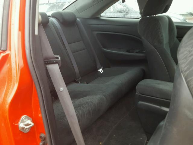 2HGFG12837H512812 - 2007 HONDA CIVIC EX წითელი ფოტო 6