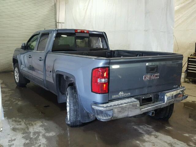 1GTV2UEC2FZ382806 - 2015 GMC SIERRA K15 BLUE photo 3