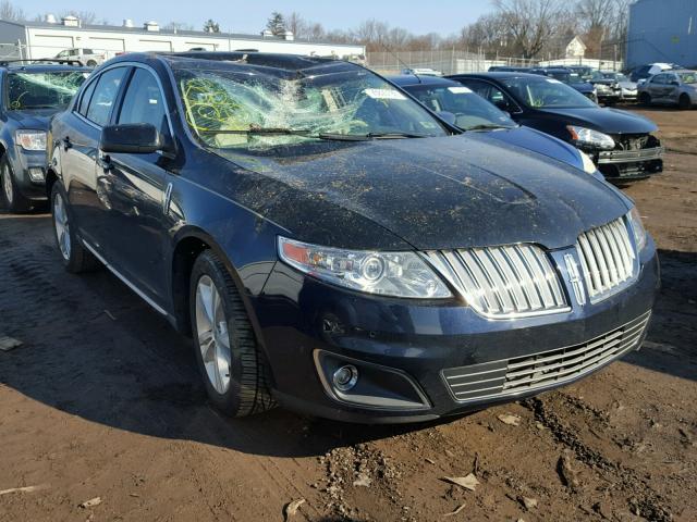 1LNHM93R39G606723 - 2009 LINCOLN MKS BLUE photo 1