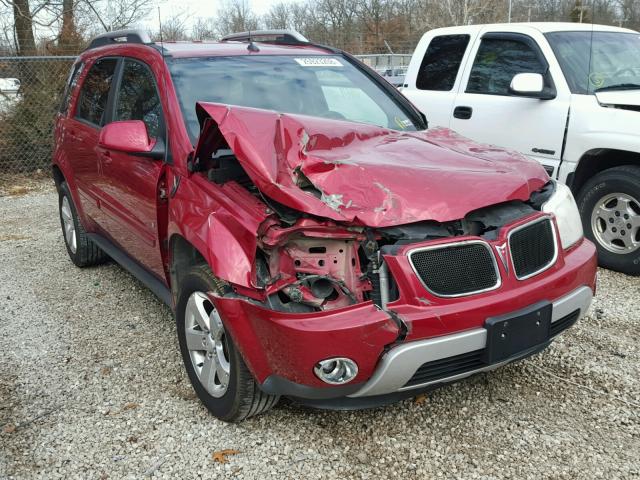 2CKDL73F866050798 - 2006 PONTIAC TORRENT RED photo 1