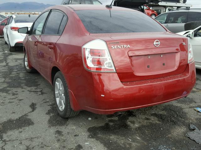 3N1AB61EX9L620160 - 2009 NISSAN SENTRA 2.0 RED photo 3