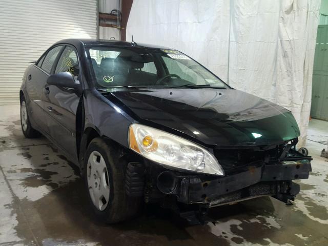 1G2ZF57B884228346 - 2008 PONTIAC G6 VALUE L BLACK photo 1