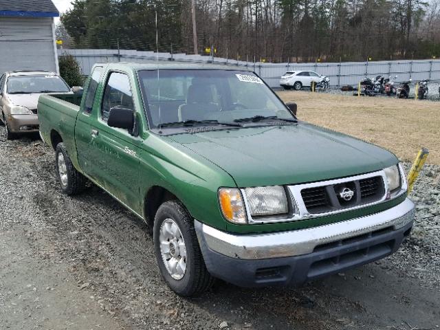 1N6DD26S8WC390750 - 1998 NISSAN FRONTIER K GREEN photo 1