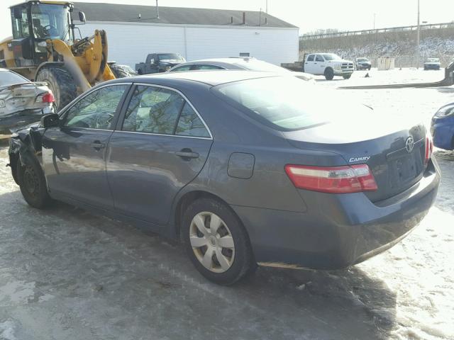 4T1BE46K37U653351 - 2007 TOYOTA CAMRY NEW GRAY photo 3