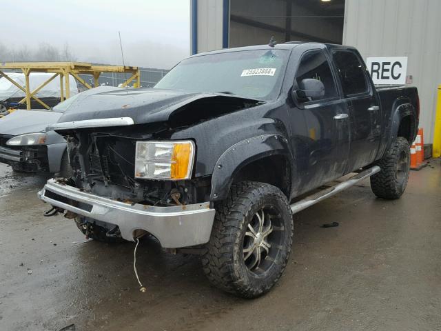 3GTU2VE29BG245106 - 2011 GMC SIERRA K15 BLACK photo 2