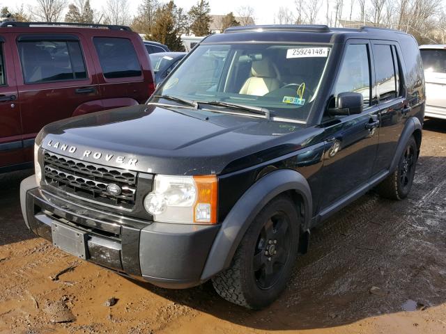 SALAE24466A369584 - 2006 LAND ROVER LR3 BLACK photo 2