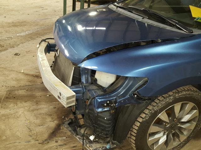 2HGFA16959H501429 - 2009 HONDA CIVIC EXL 蓝色 照片 9