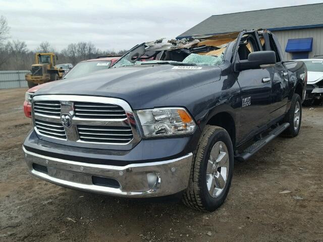 1C6RR7LG5GS250659 - 2016 RAM 1500 SLT BLACK photo 2