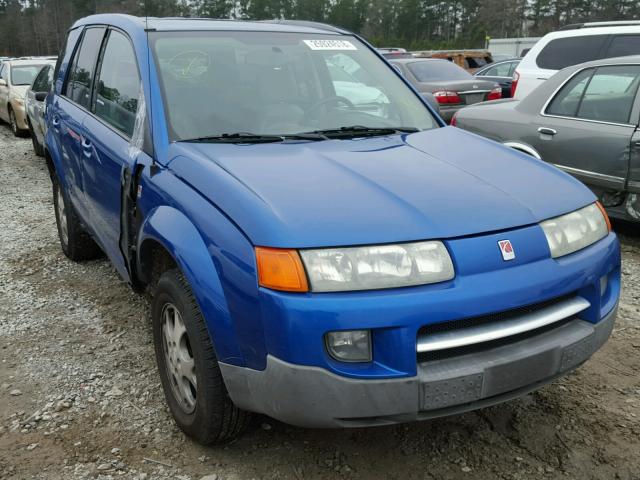 5GZCZ534X4S886934 - 2004 SATURN VUE BLUE photo 1